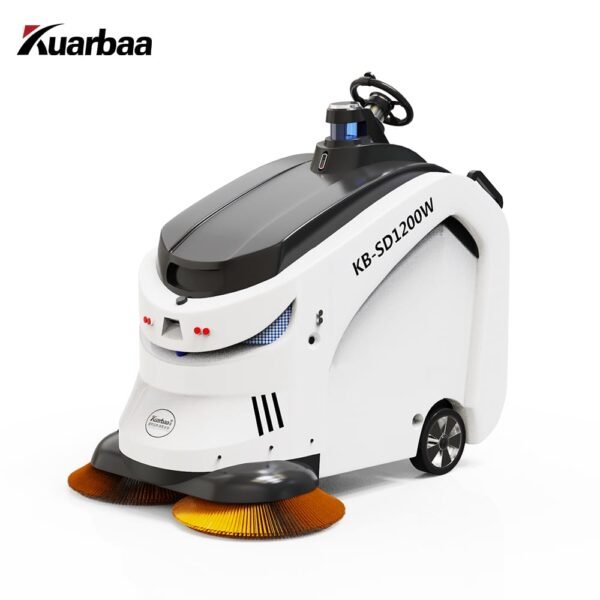 KB-SD1200W Driverless Robot Sweeper, Industrial Intelligent Road Sweeper and Large Smart Sanitation Vehicle for Commercial Use