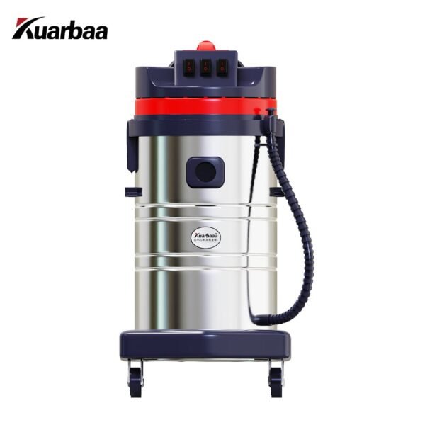 GV-1235 Industrial Wet & Dry Vacuum, Stainless Steel Tank, Suction & Water Cleaner for Car Wash, Hotels