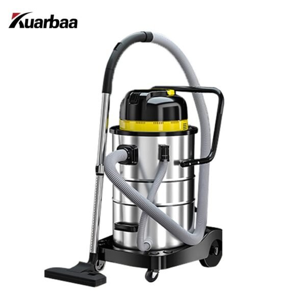 KB-Z90-60L Commercial Wet & Dry Vacuum, Heavy-Duty Stainless Steel, High Power Suction & Water Vacuum